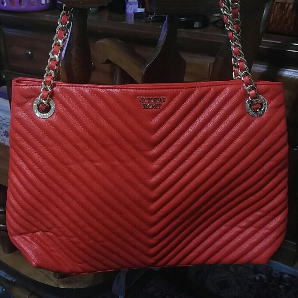 Victoria Secret shoulder bag Bright Red
